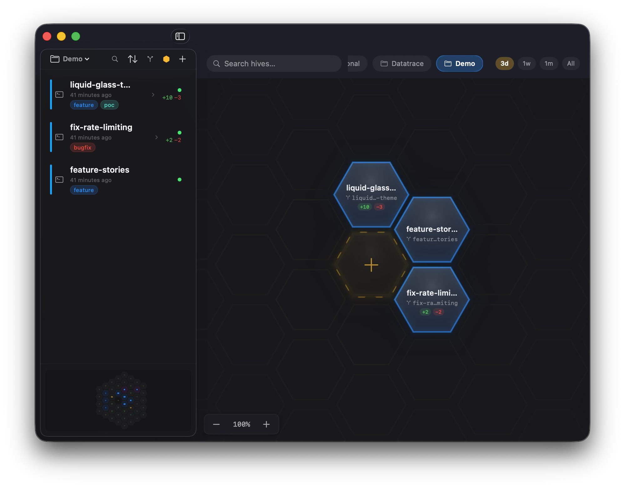 Honeycomb Dashboard